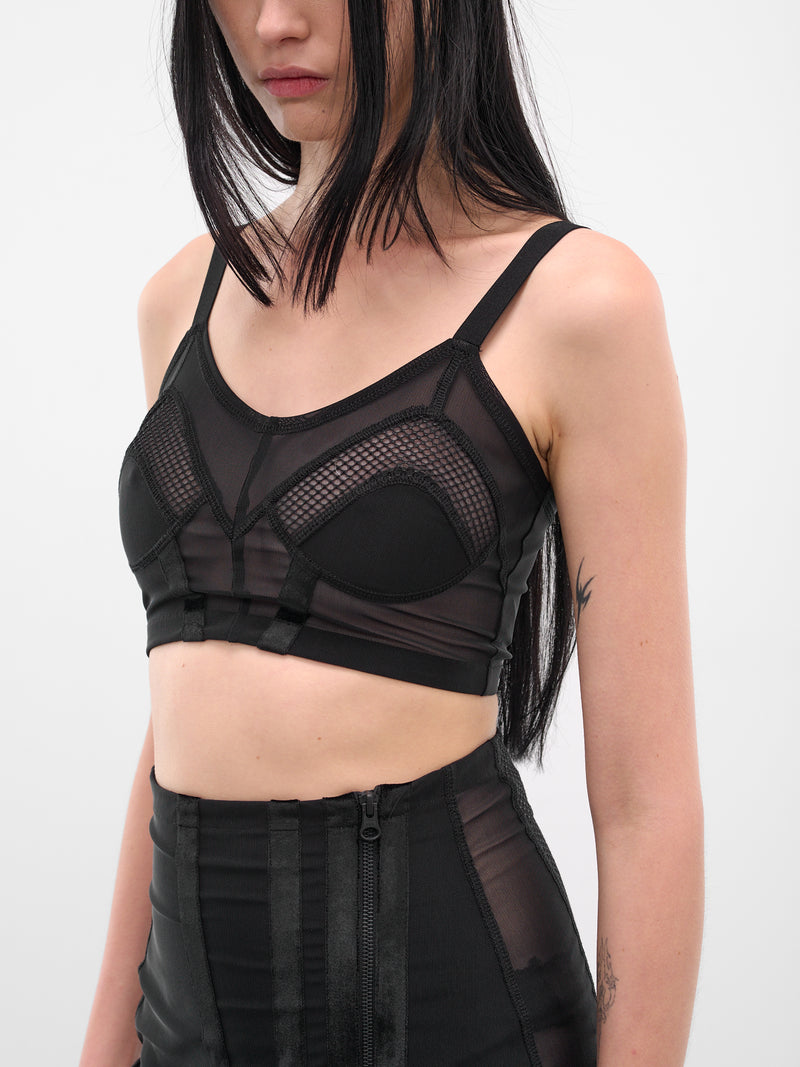 Black Uma Bustier Bra (UMAB0BL-BLACK)