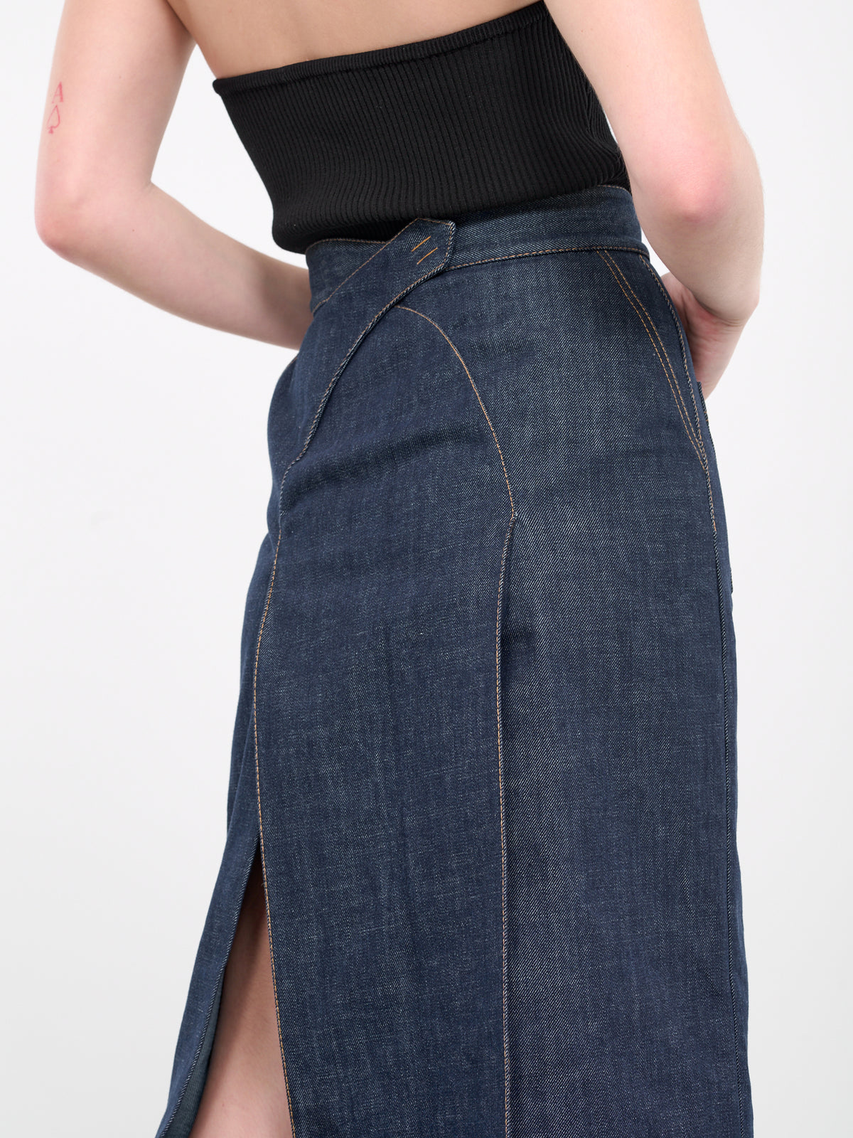 Denim Skirt (UN-SKI-01-BLUE)