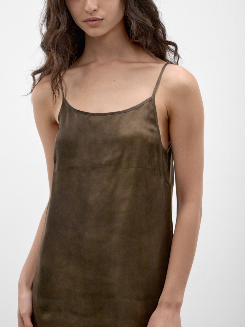 Brown Mottled Maxi Dress (UW5082-ANAYA-GREY-BROWN)