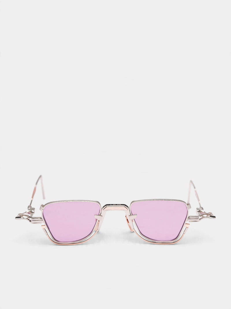 Bronze Vayuna Square Sunglasses (VAYUNA-AXIS-BLEND-BRONZE-SILVE)