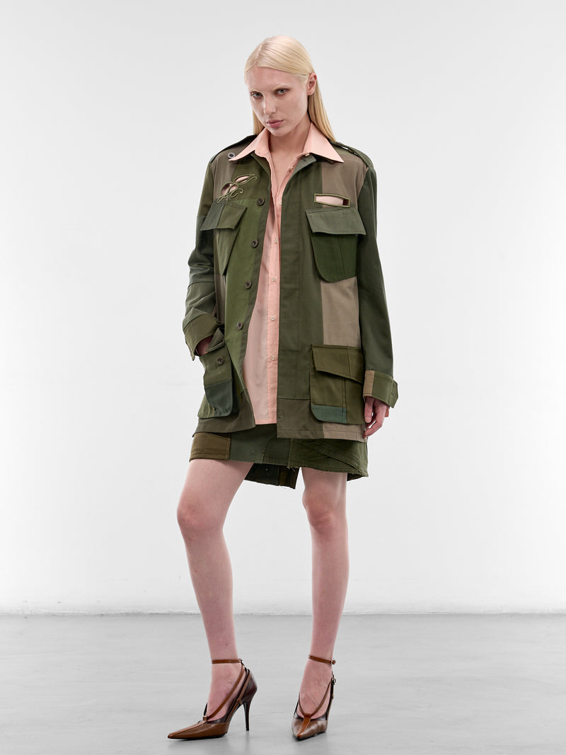 JULIE KEGELS Upcycled Field Jacket | H.Lorenzo - styled