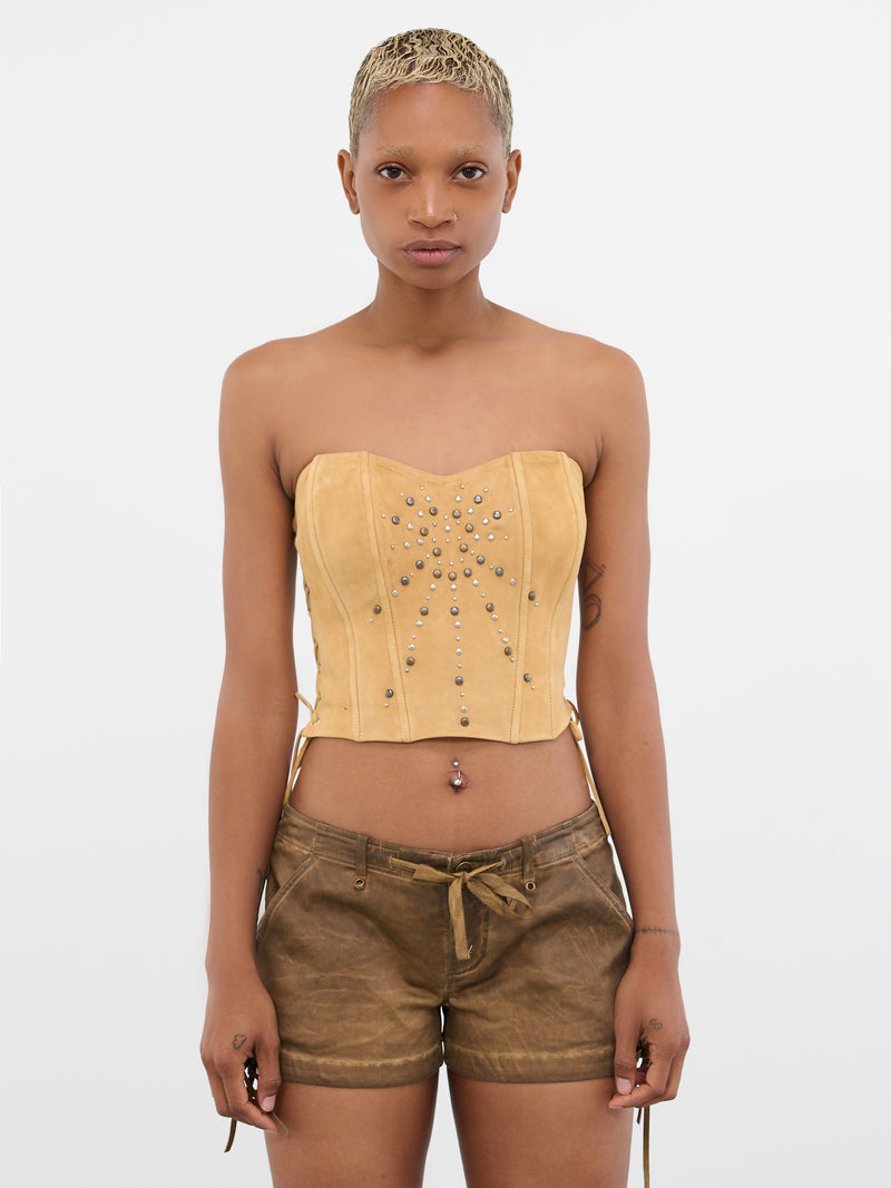 Gusa Bustier Top (W2BH02L0R20-TAN)