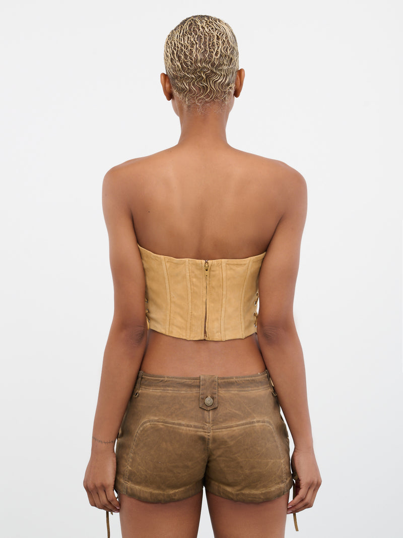 Gusa Bustier Top (W2BH02L0R20-TAN)