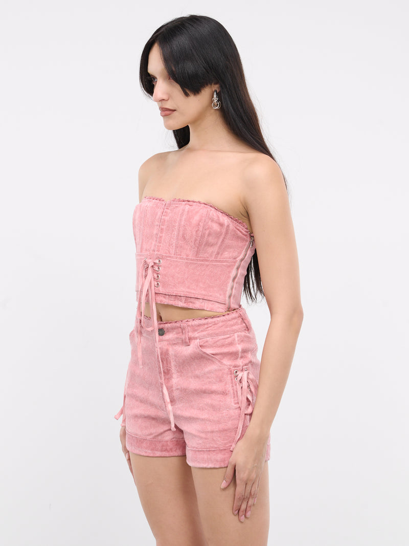 Textured Corset (W4GH26WG1O0-ROSE-MULTI)