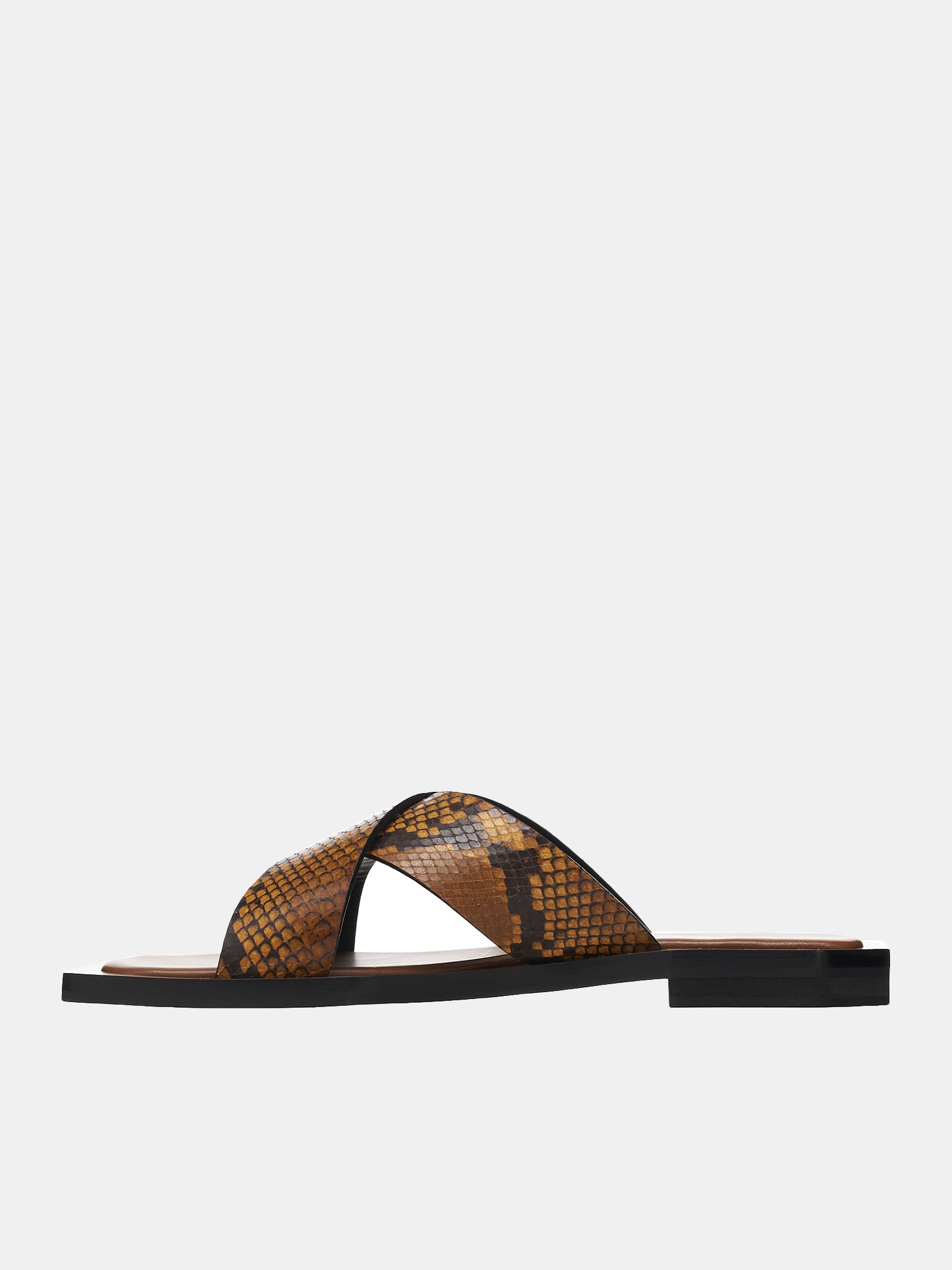 Cross Sandals (WBM40511A-17040-533-CUOIO)