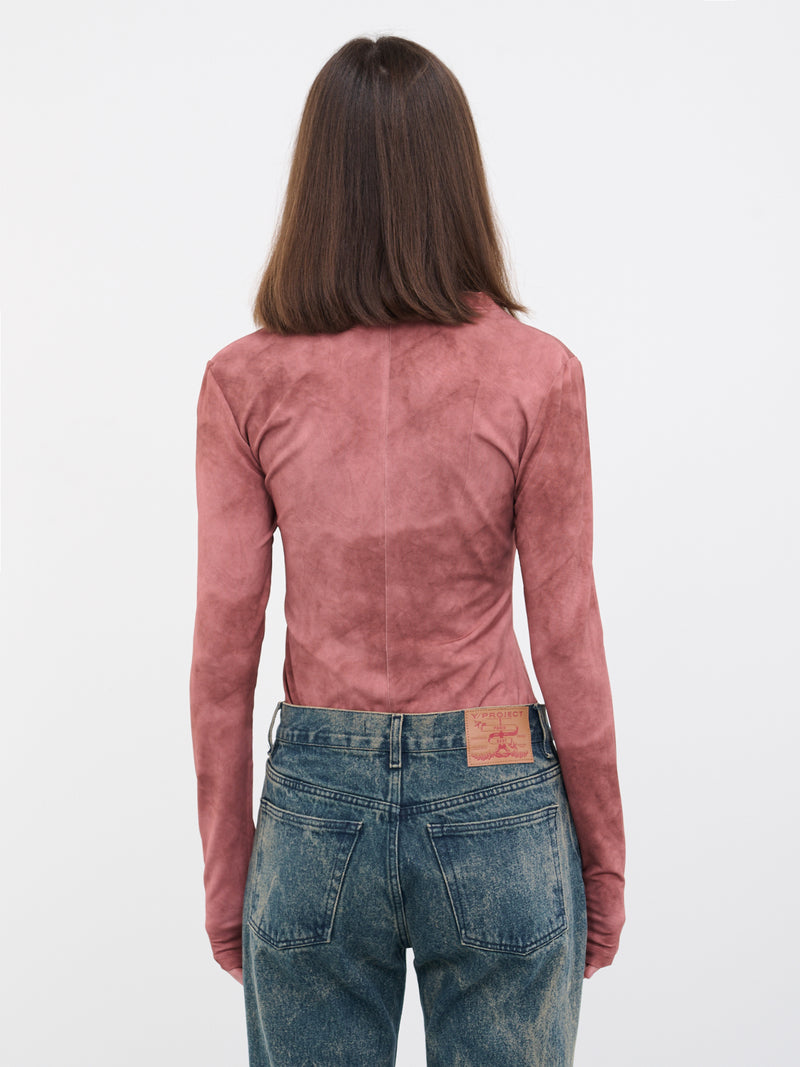 Hook & Eye Bodysuit (WBODY21-S24-CLOUDY-PINK)