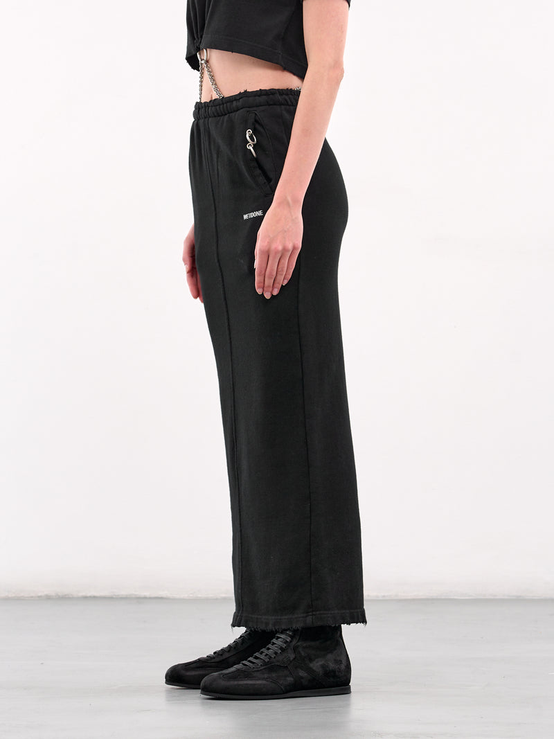 Banding Long Skirt (WD-TK1-25-864-BLACK)