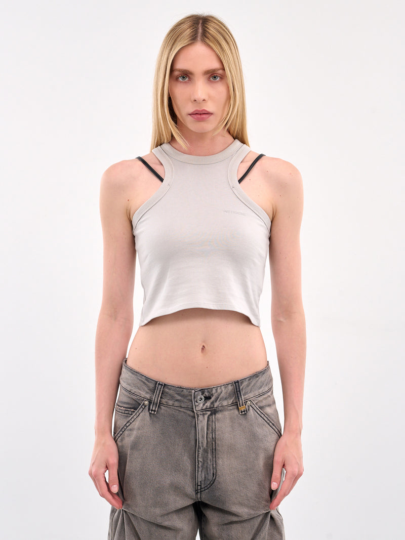 Leather Strap Tank (WD-TT1-25-715-GREY)