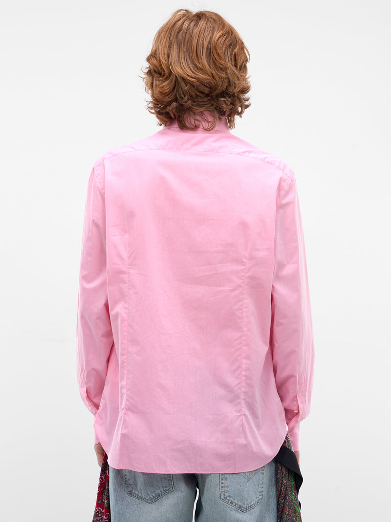 Pink Button-Up Shirt (WQ-B015-S26-PINK)