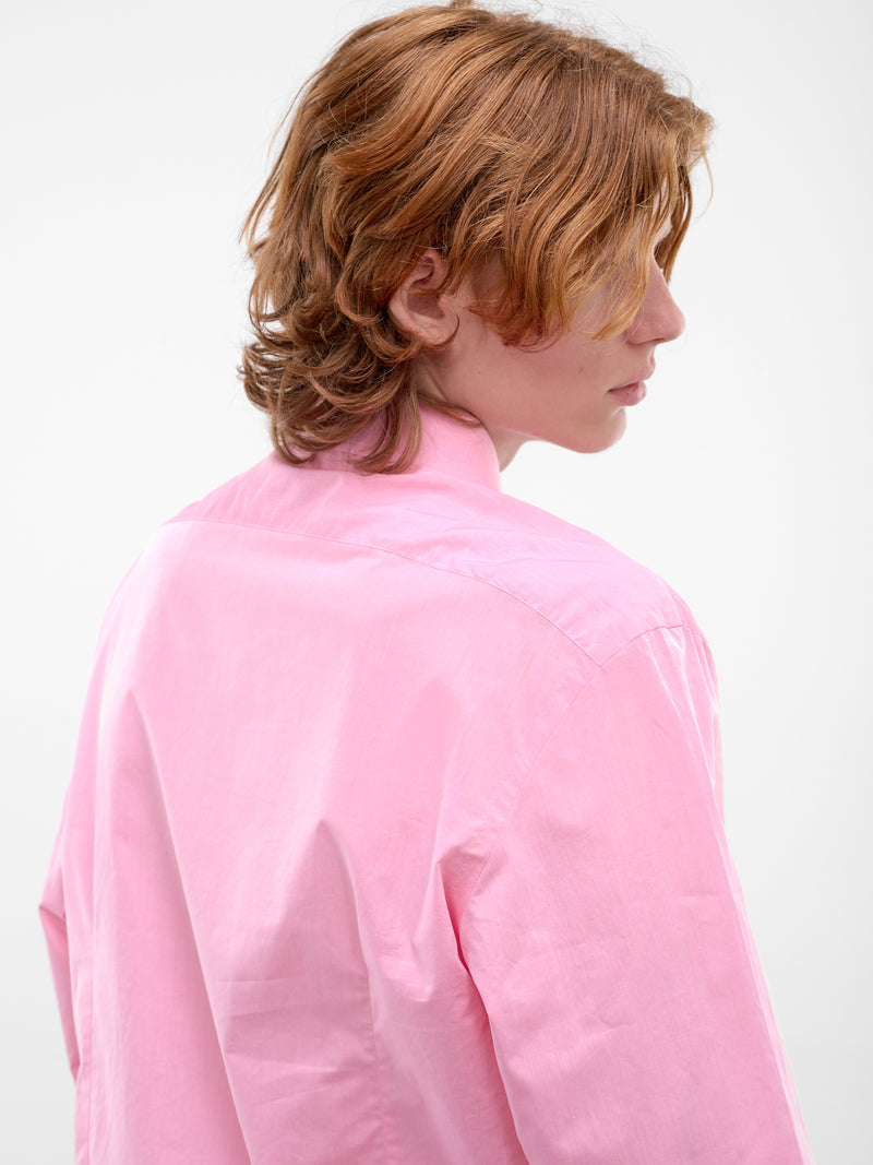 Pink Button-Up Shirt (WQ-B015-S26-PINK)