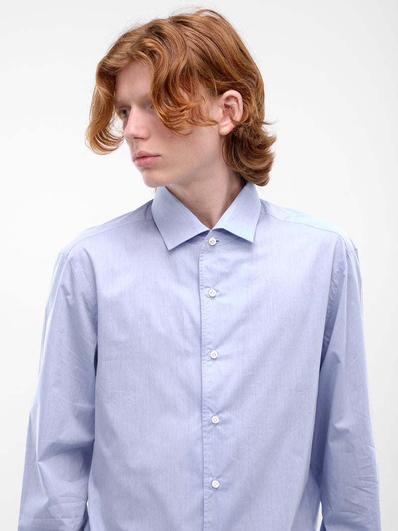 Saxe Button-Up Shirt (WQ-B015-S26-SAXE)