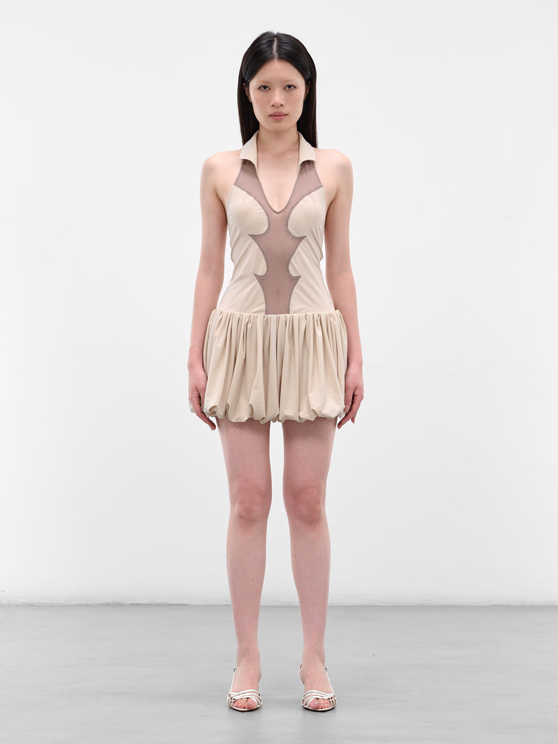 RUI Bubble Mini Dress | H.Lorenzo - front