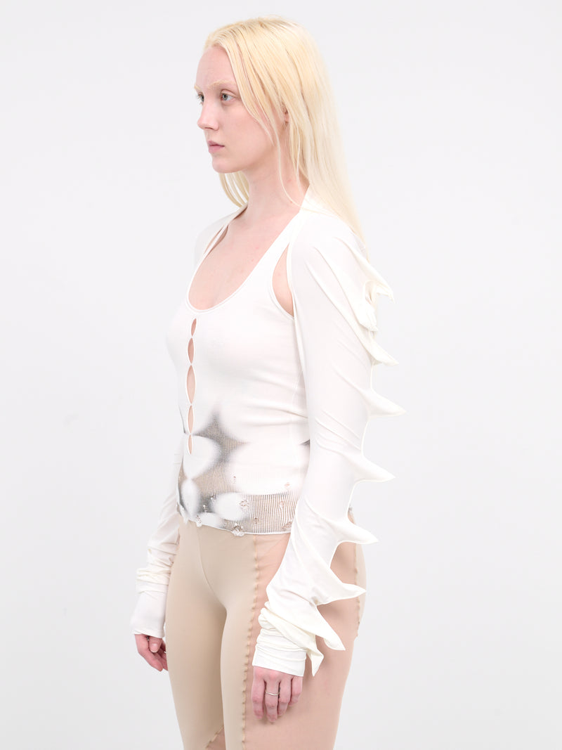 Cusp Short Cardigan (WV12-VAPOR)