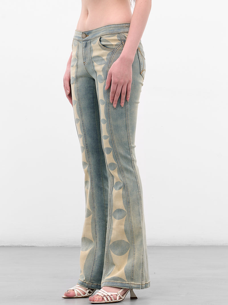 RUI Denim Flare Jeans | H.Lorenzo - side