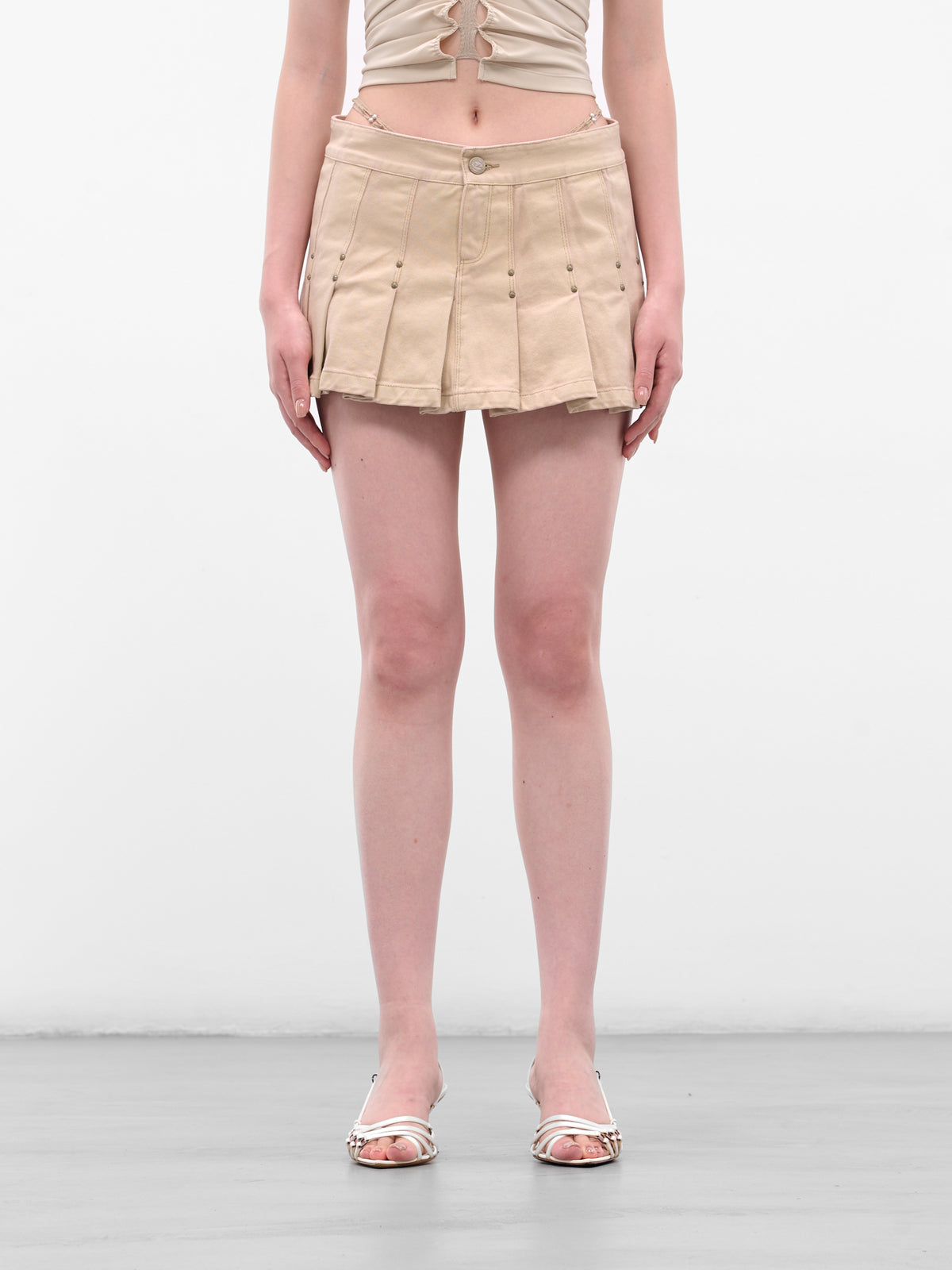 RUI Mini Skirt | H.Lorenzo - front