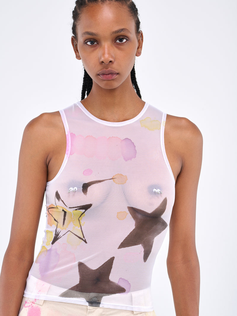 COLLINA STRADA Pierced Dachi Tank | H.Lorenzo - detail 1