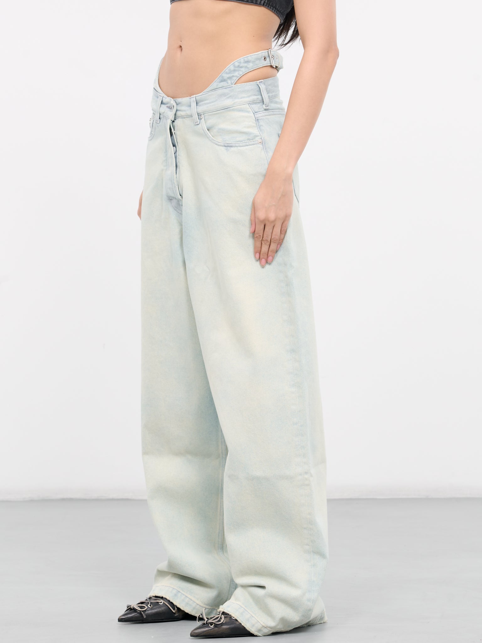 Baggy Denim Jeans (YA001DEN002400-LIGHT-BLUE)