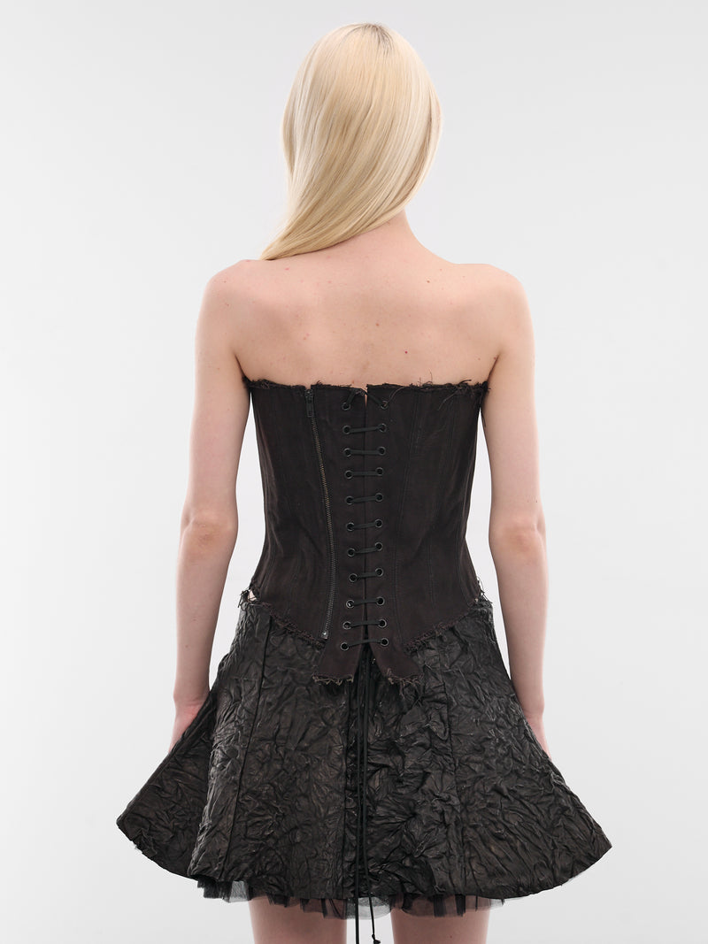 Obsidian Deconstructed Corset (YR007CR02-OBSIDIAN)