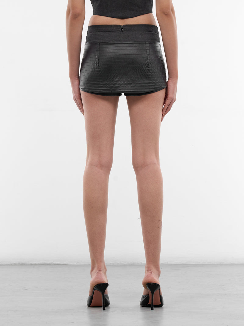 Onyx Y7 Layered Hot Pants (YR007TR09-ONYX)