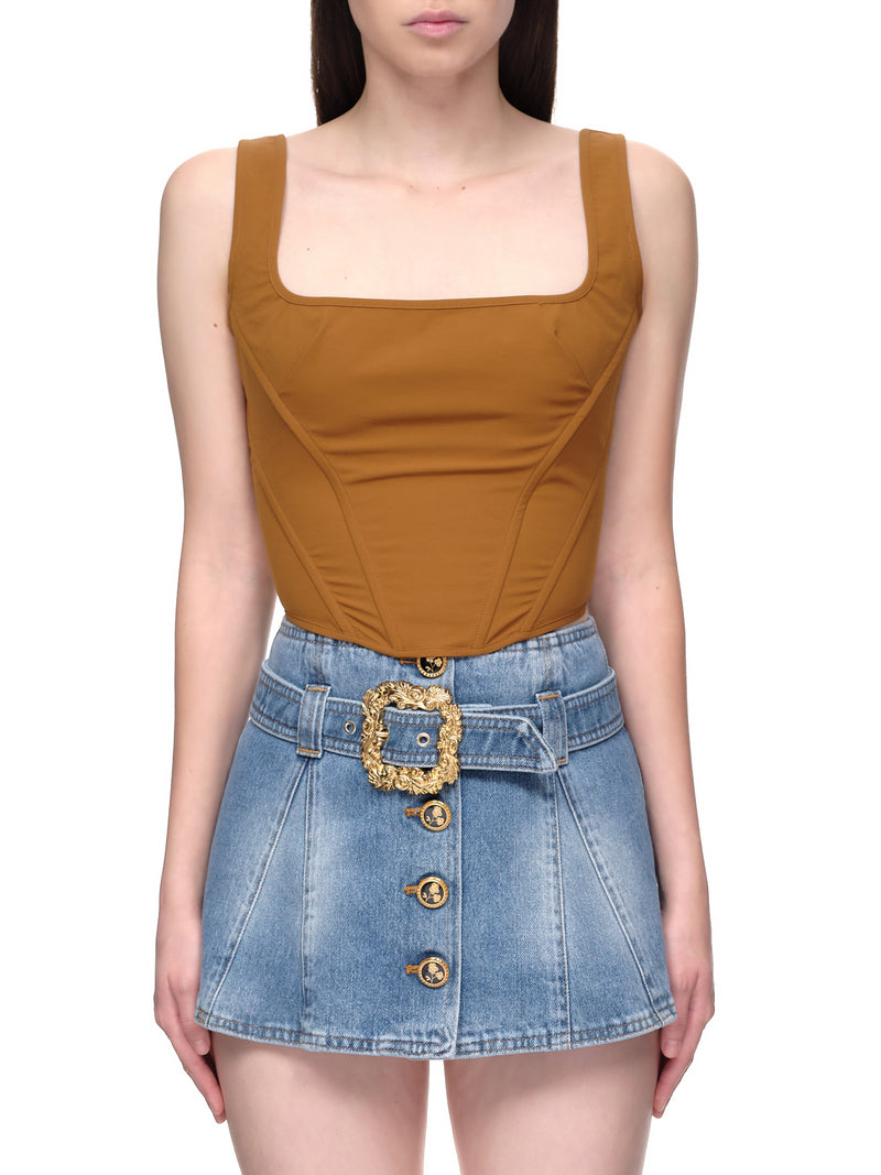 Priscavera Corset Top | H.Lorenzo - front