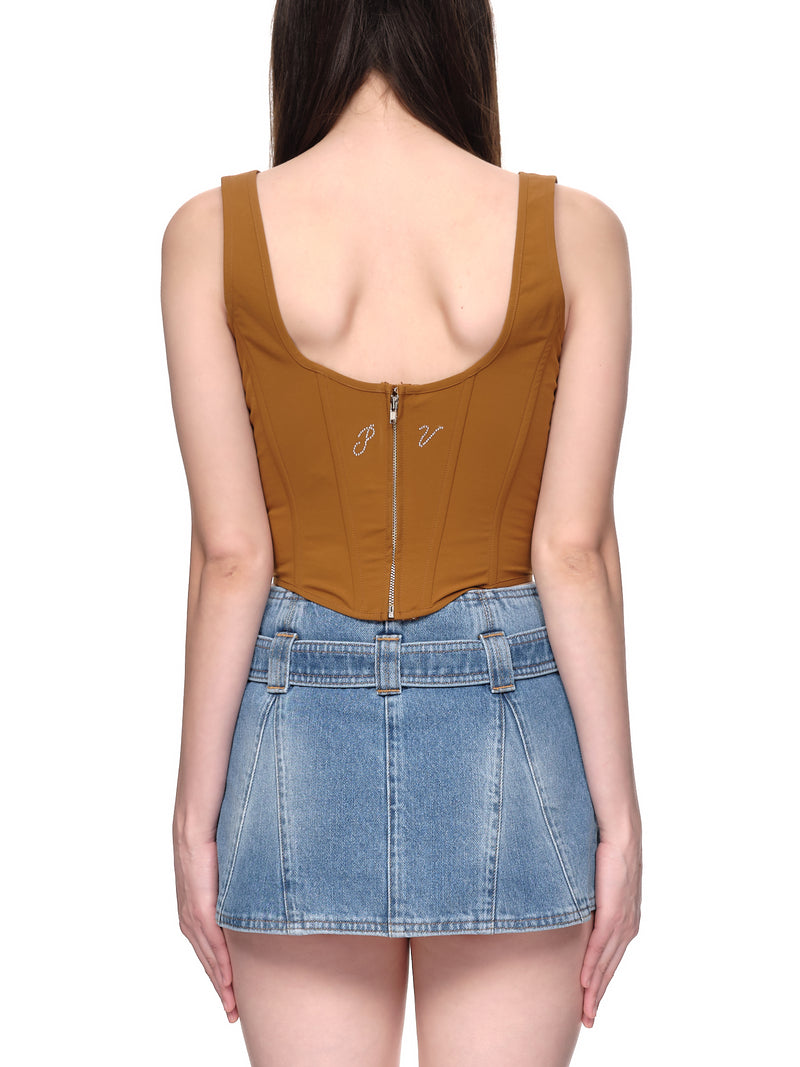 Priscavera Corset Top | H.Lorenzo - back