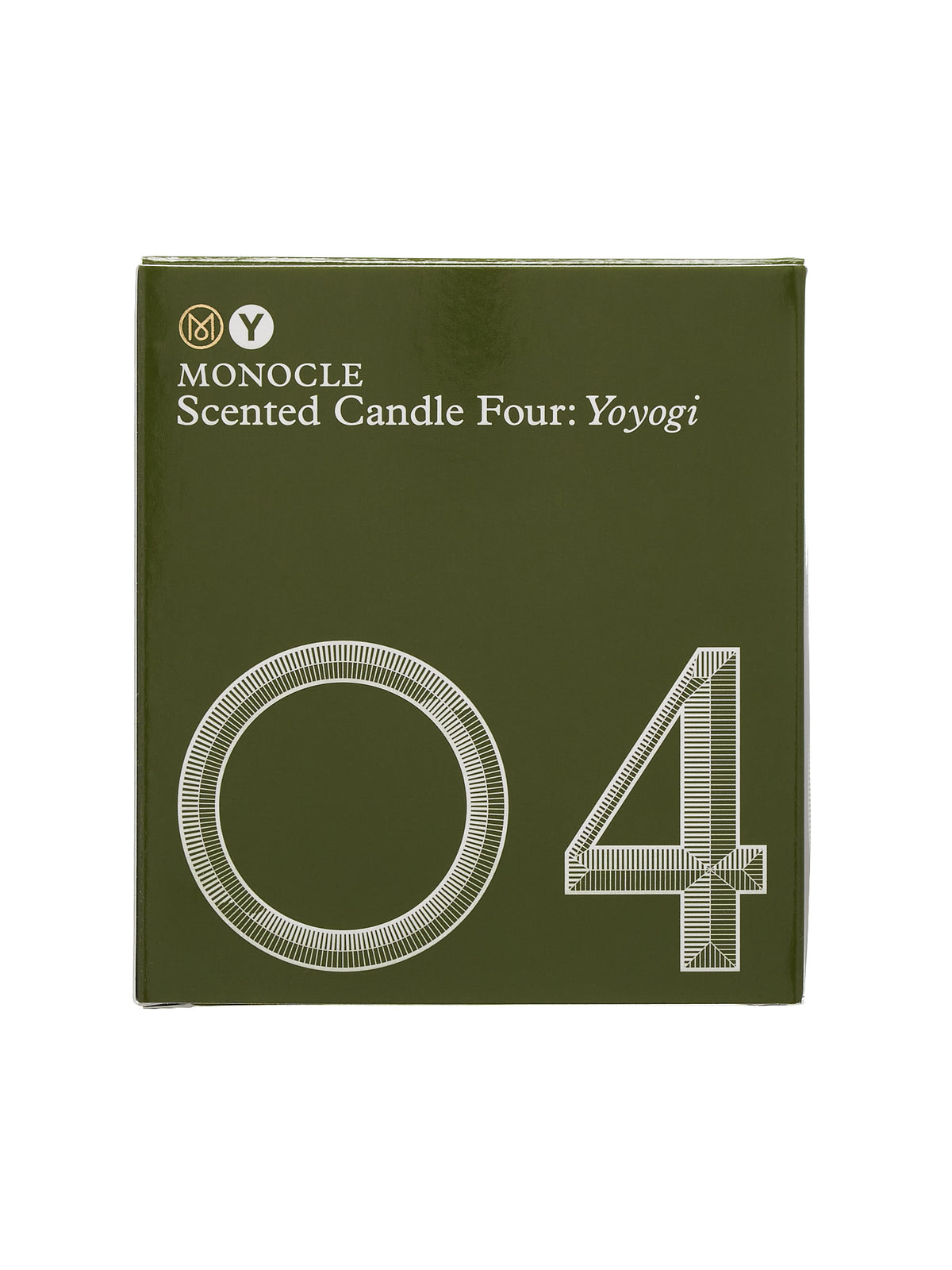 COMME DES GARÇONS PARFUM x MONOCLE Candle #4 Yoyogi | H.Lorenzo - back
