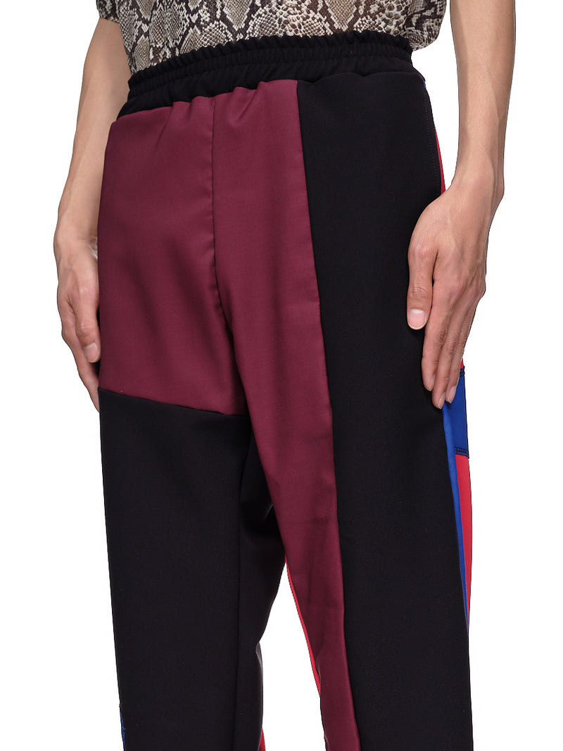 Bethany Williams Recycled Jersey Patchwork Jogger | H. Lorenzo - detail