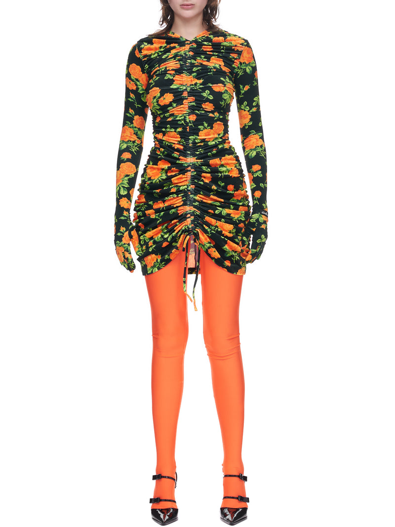 Cardi Gloved Dress (14-F-ORANGE-ROSE)