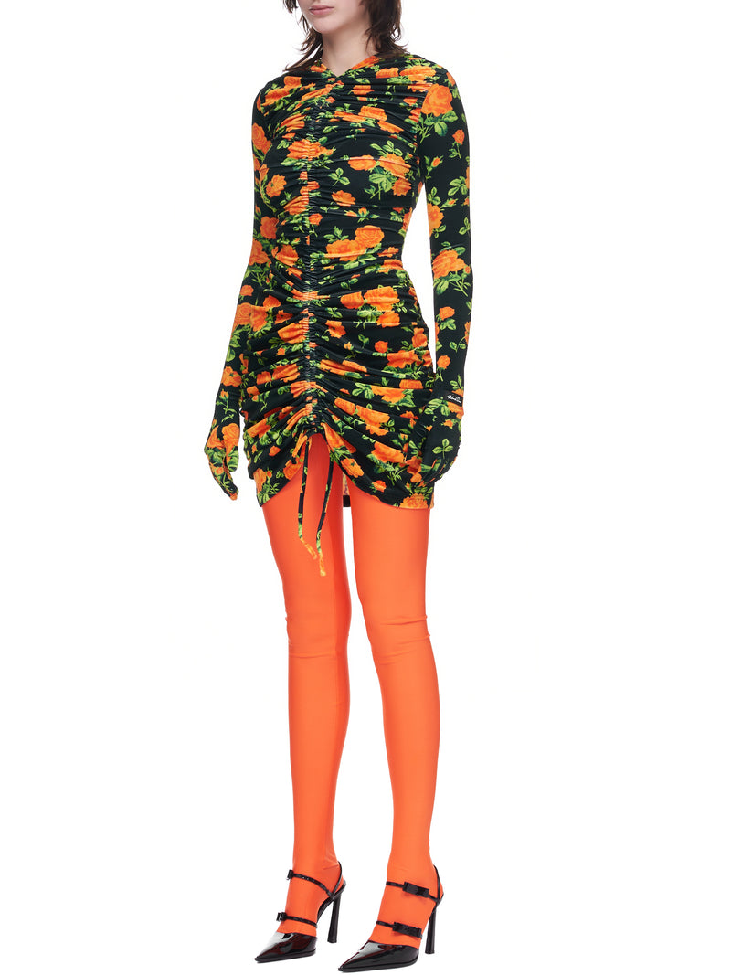 Cardi Gloved Dress (14-F-ORANGE-ROSE)