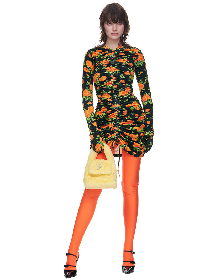 Cardi Gloved Dress (14-F-ORANGE-ROSE)