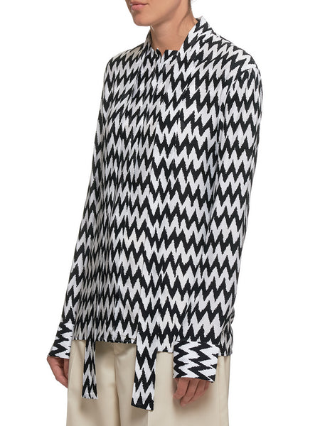 Haider Ackermann Shawl Collar Shirt