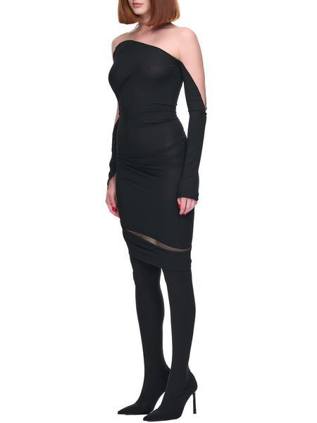 スーツ MUGLER Women Outer 24A24F1VE0418190 1999 Black Vintage THIERRY MUGLER Structured BLACK Power SKIRT SUIT