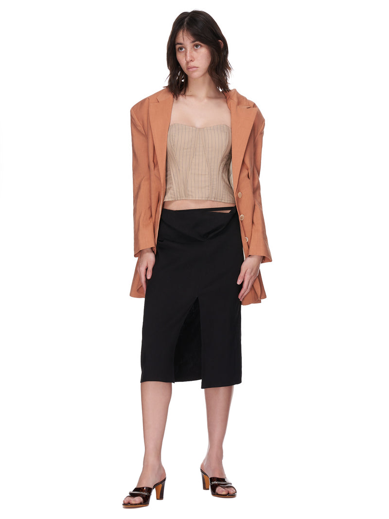 Maryam Nassir Zadeh Fortitude Bustier | H. Lorenzo - styled