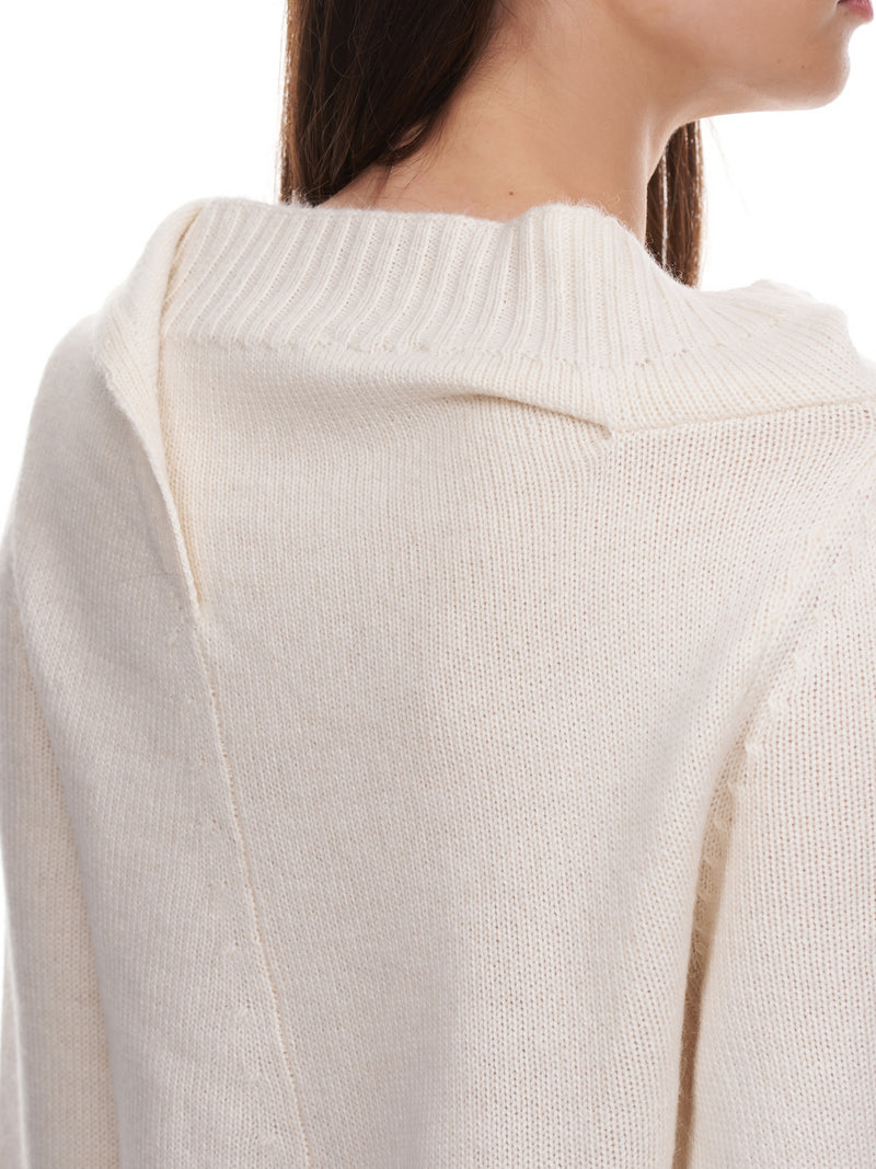 Ann Demeulemeester Bel Knitted Sweater | H. Lorenzo - detail
