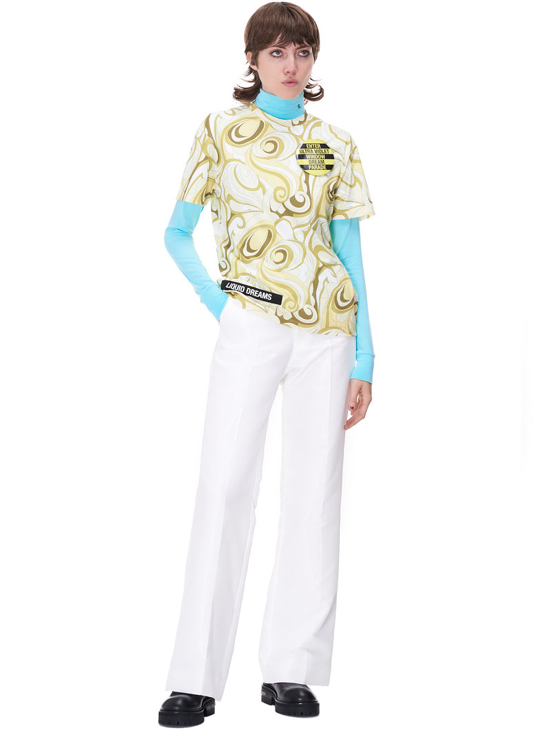 Raf Simons Hippie Print T-Shirt | H. Lorenzo - styled