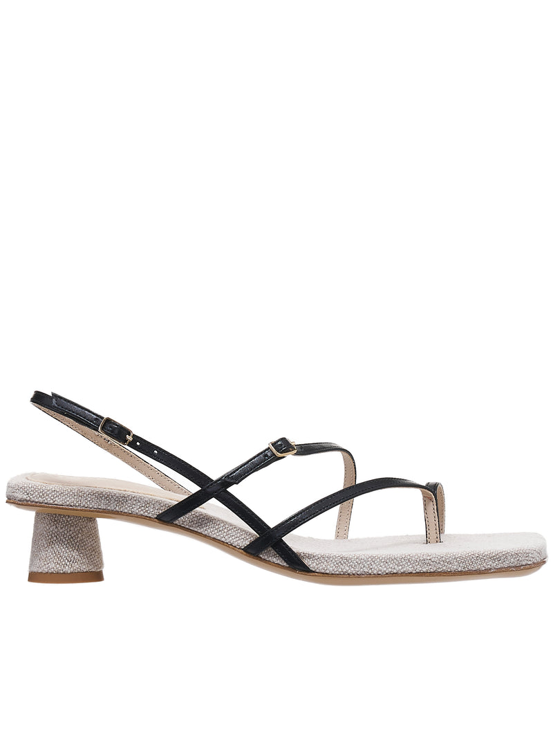 Les Sandales Basgia (211FO03-401990-BLACK)