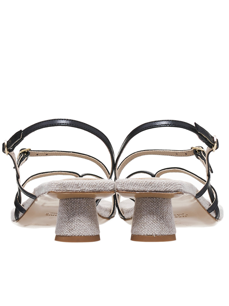 Les Sandales Basgia (211FO03-401990-BLACK)