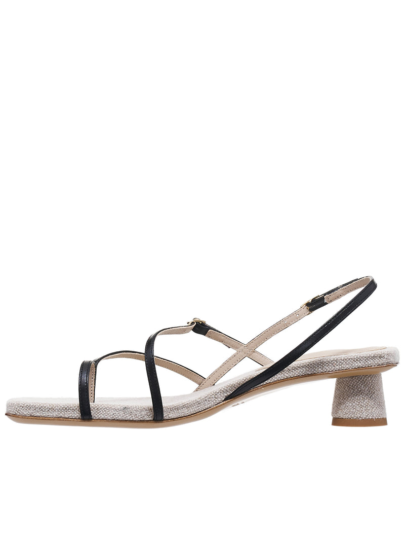 Les Sandales Basgia (211FO03-401990-BLACK)