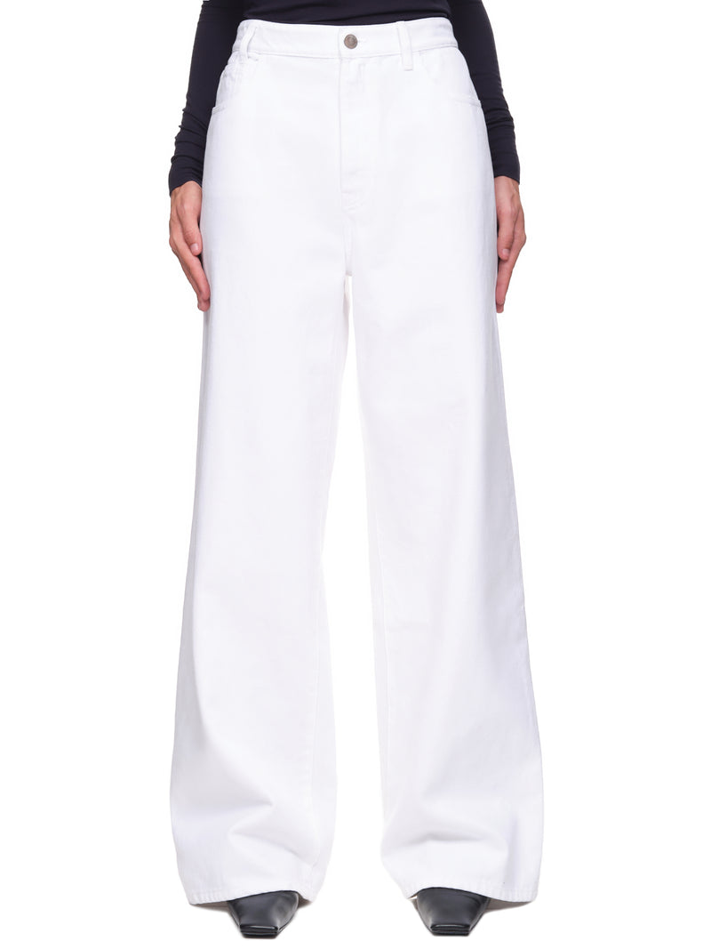 Raf Simons Wide Leg Jeans | H.Lorenzo - front