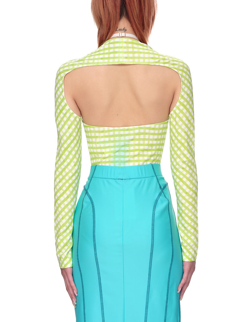 Jacquemus Fitted Halter Bodysuit | H.Lorenzo - back