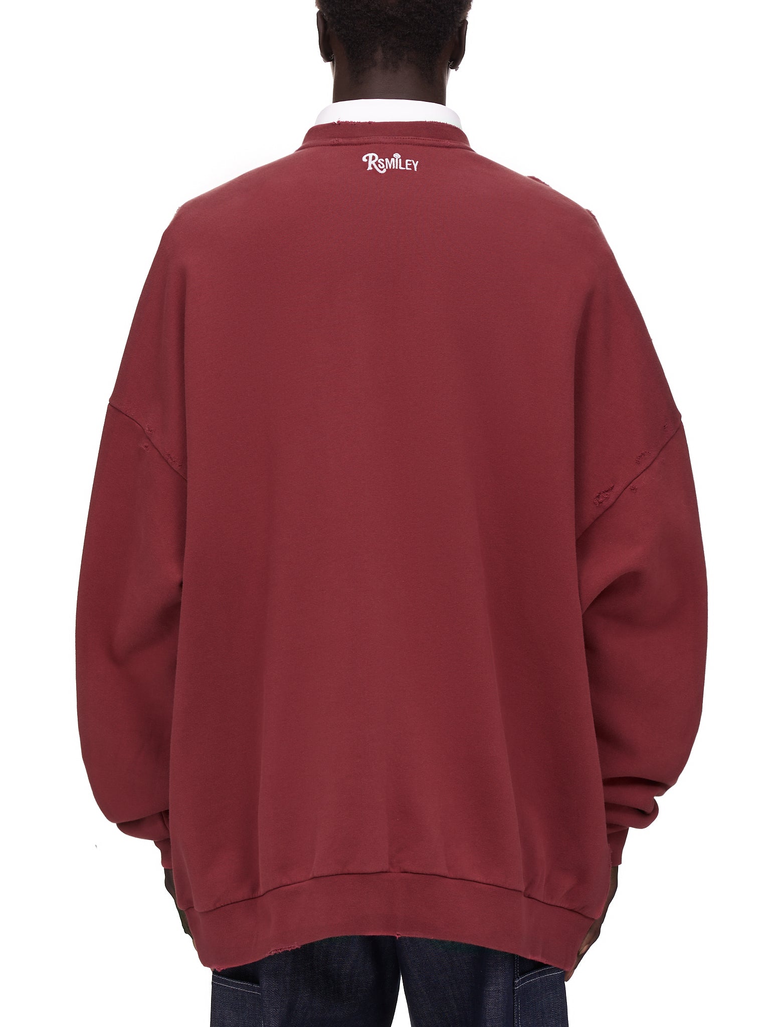 Raf Simons x Smiley College Smiley Sweatshirt | H. Lorenzo - back