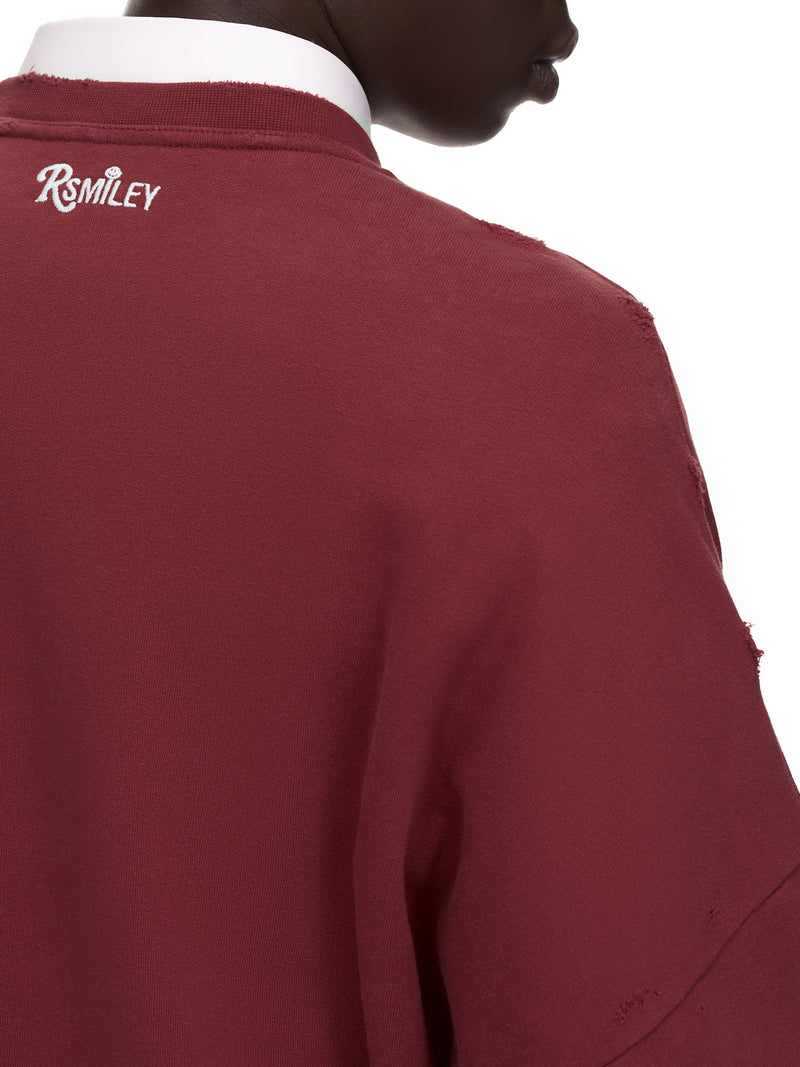 Raf Simons x Smiley College Smiley Sweatshirt | H. Lorenzo - detail