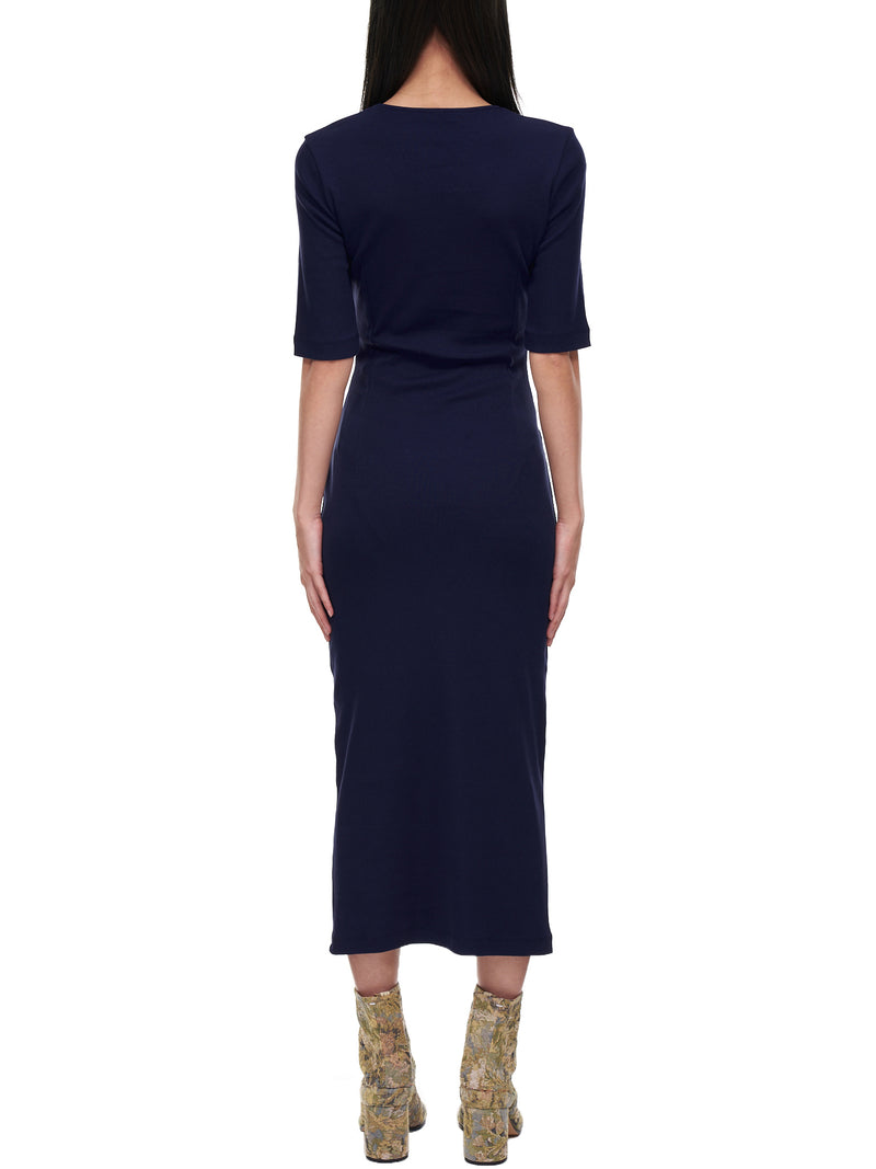 Nina Ricci Layered Bodycon Cutout Dress | H. Lorenzo - back