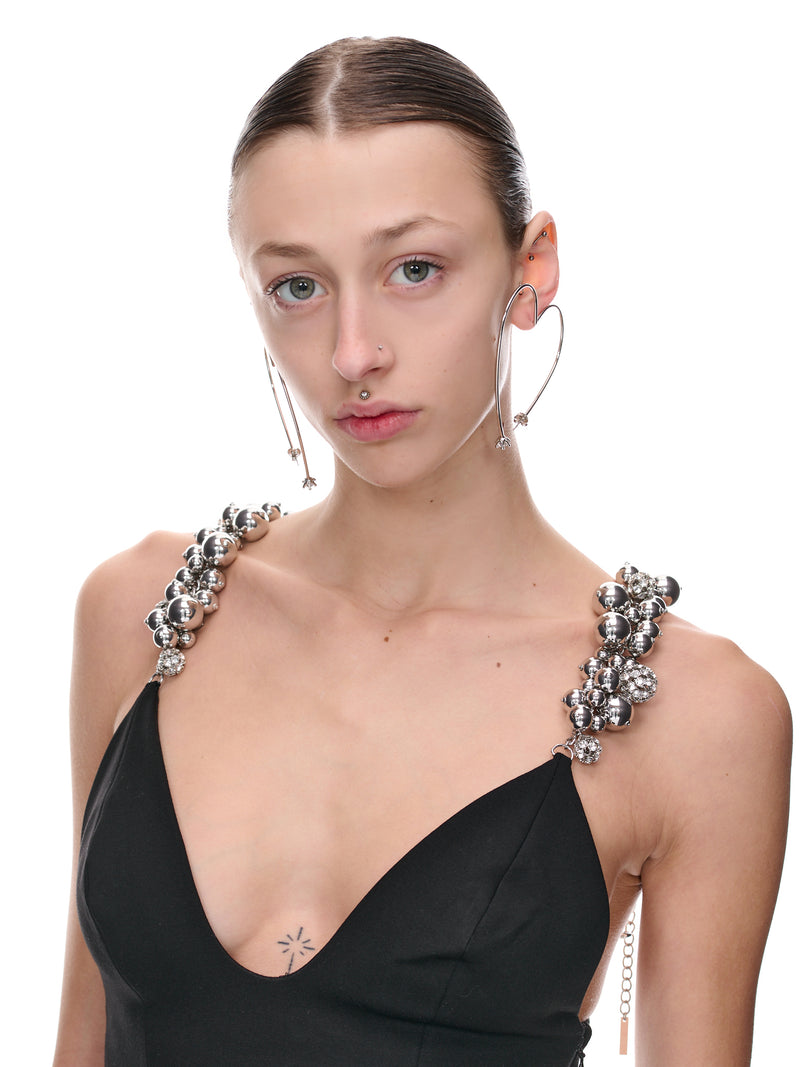 Grape Cluster Mini Dress (2302D69A184-BLACK)