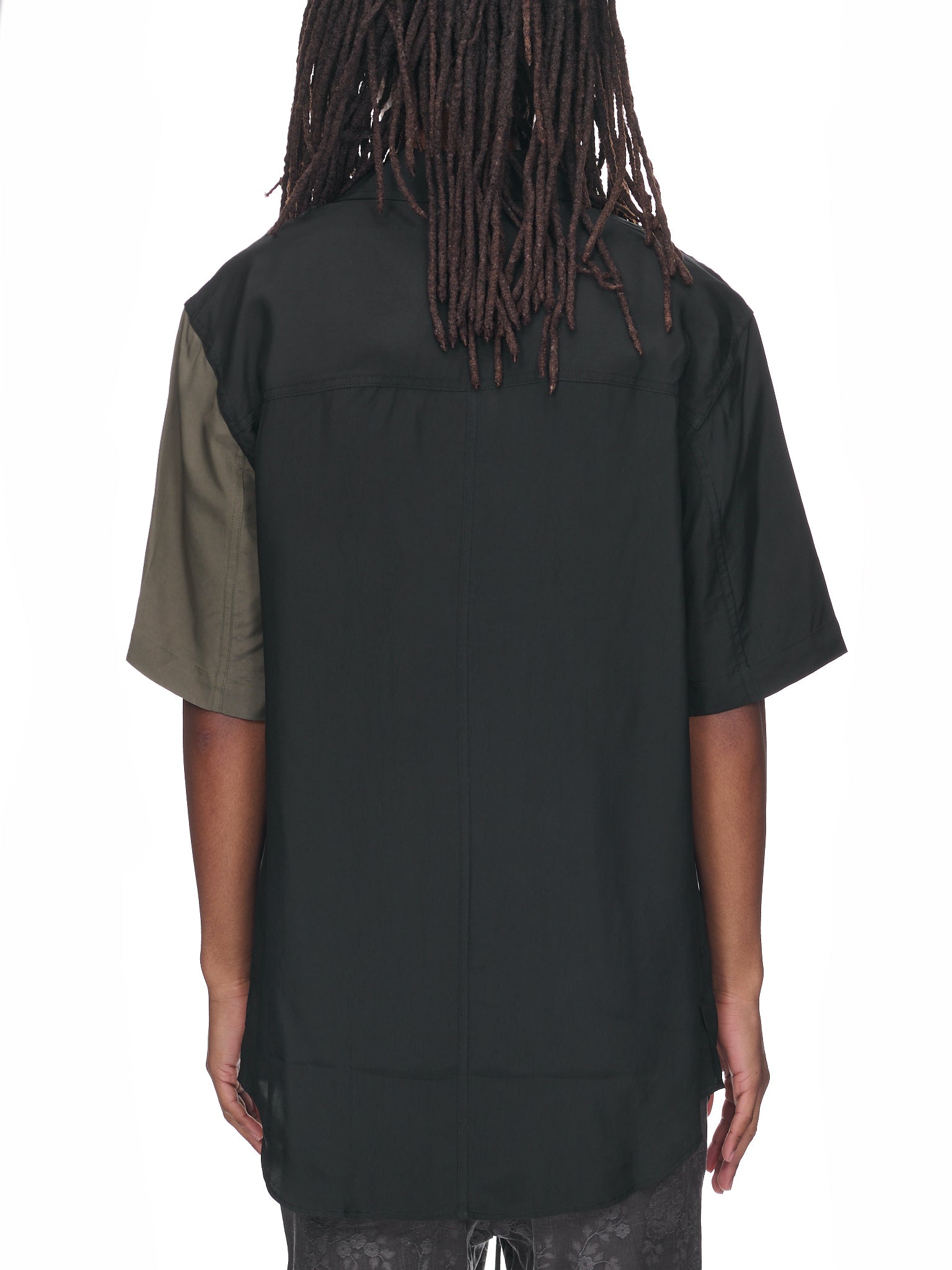 SONG FOR THE MUTE Washed Oversized Shirt | H. Lorenzo - back