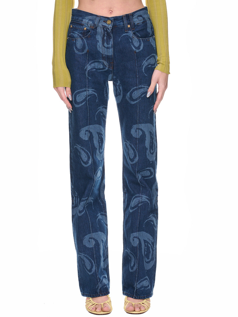 Le De Nîmes Bordado (231DE014-1015-3DF-PRINT-BLUE-P)