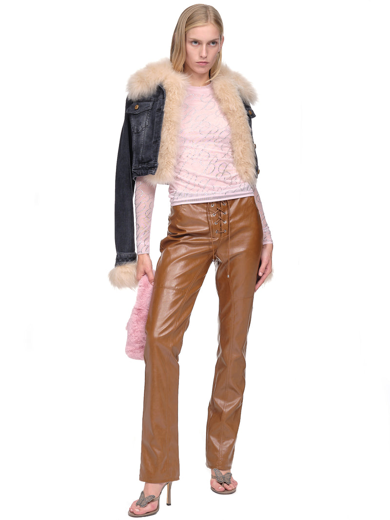 Blumarine Logo Embroidery Shirt | H.Lorenzo - styled