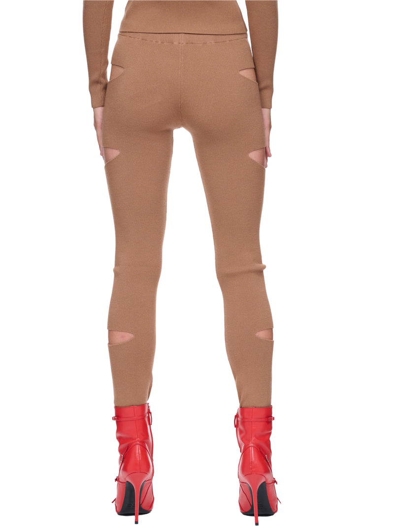 Blumarine Cut-Out Knit Pants | H.Lorenzo - back