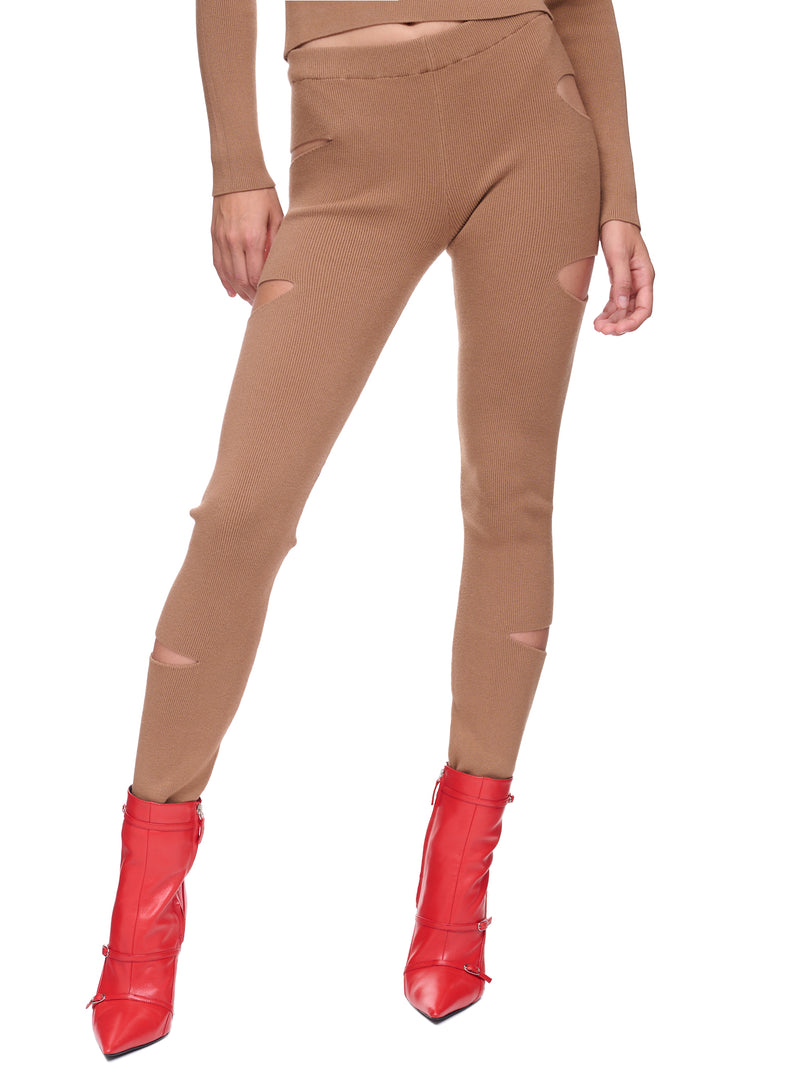 Blumarine Cut-Out Knit Pants | H.Lorenzo - front 2