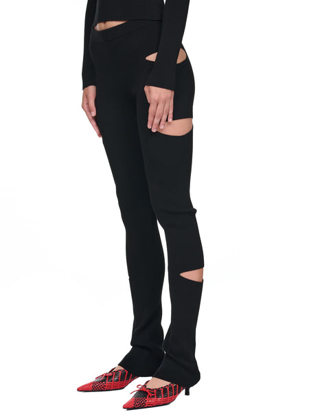 パンツ Blumarine PANTS (2P201A N0990) pantaloni_in_georgette_effetto